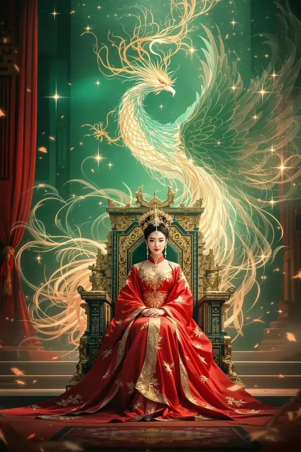 黄豆短剧《真凰归来》封面，古装题材短剧，被废皇后十年后执掌朝堂