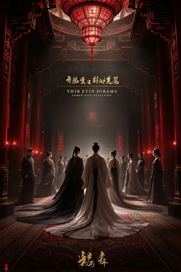 黄豆短剧《她在后宫杀疯了》封面，逆袭题材短剧，重生宫女一路登顶，后宫再无对手