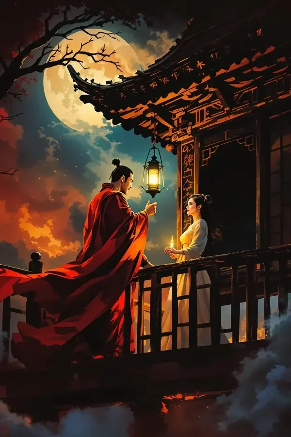 黄豆短剧《月光看翠京》封面，悬疑题材短剧，长安碎尸案，她是唯一敢验尸的人